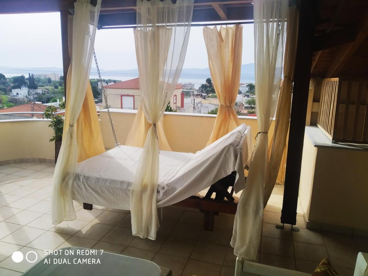 House With Wonderful View Apartment Lefkandi Chalkidas Luaran gambar