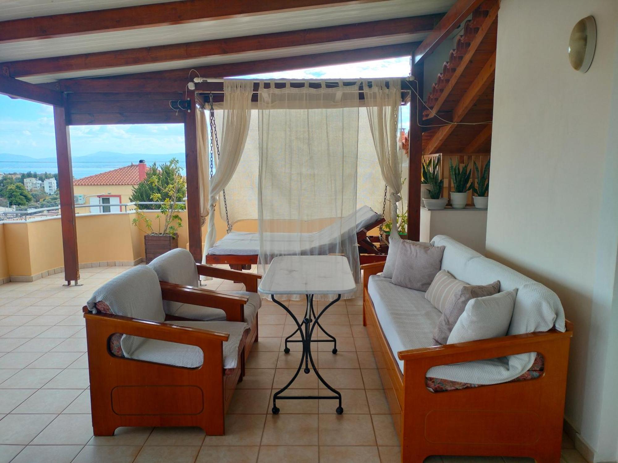 House With Wonderful View Apartment Lefkandi Chalkidas Luaran gambar